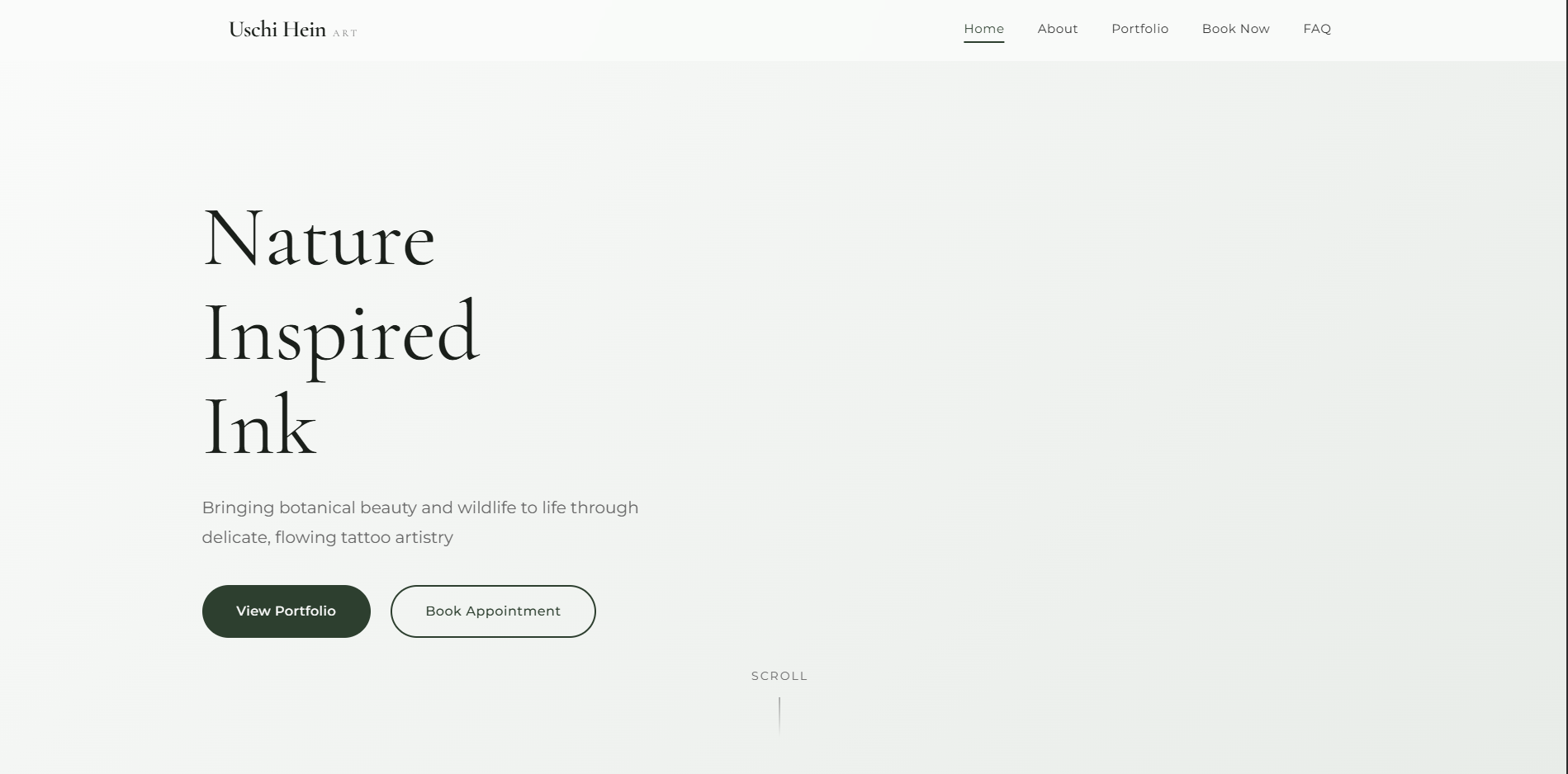 Uschi Hein Art Website Preview